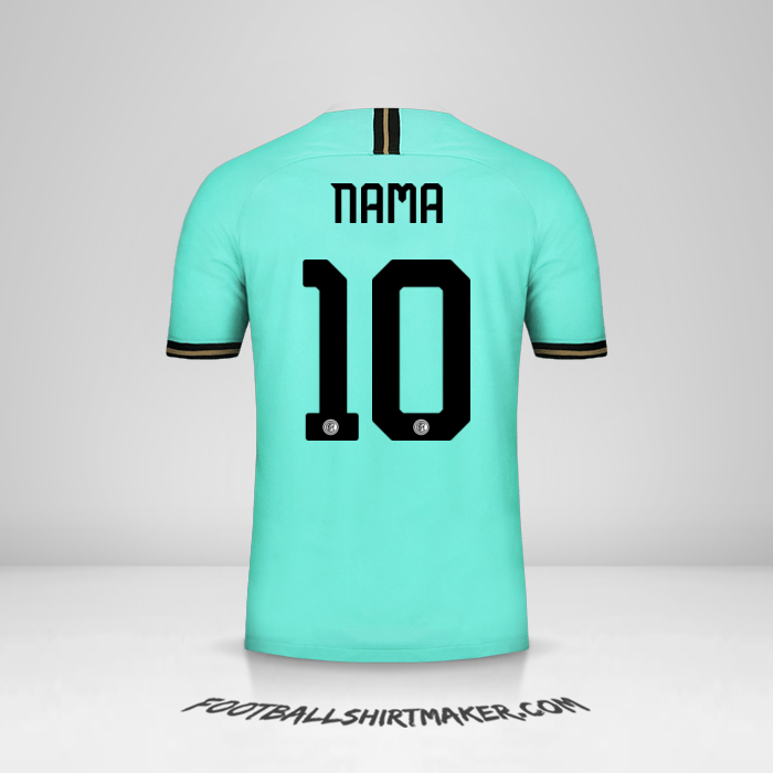 Jersey Inter Cup 2019/20 Alternatif -  nama - 10