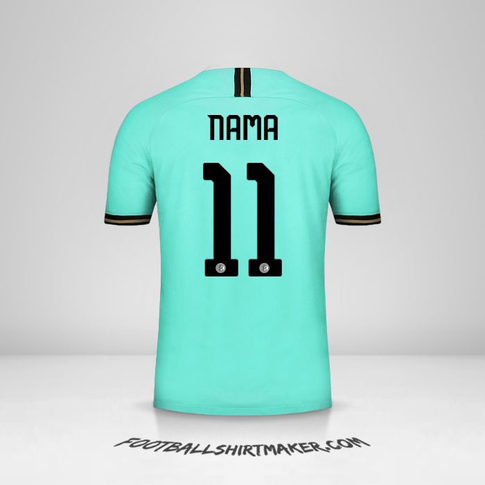 Jersey Inter Cup 2019/20 Alternatif -  nama - 11