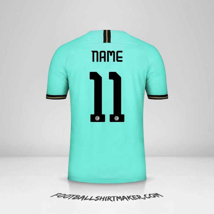 Shirt Inter Cup 2019/20 Away -  name - 11