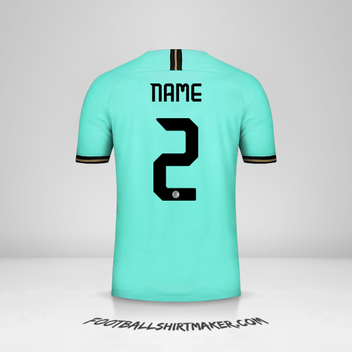Shirt Inter Cup 2019/20 Away -  name - 2