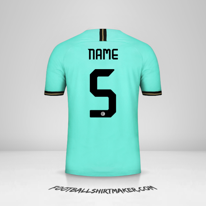 Shirt Inter Cup 2019/20 Away -  name - 5