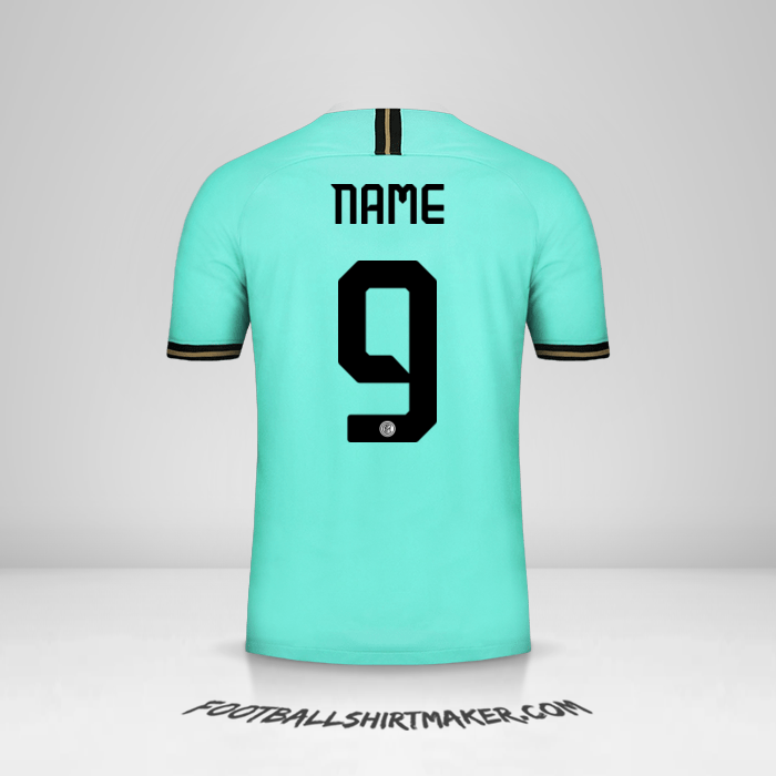 Jersey Inter Cup 2019/20 Away -  name - 9