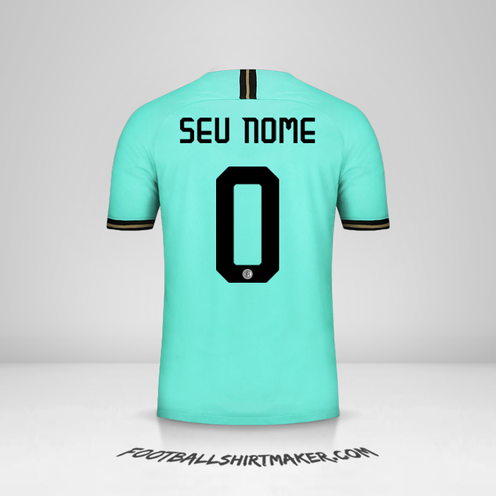 Camisa Inter 2019/20 Cup II -  seu nome - 0