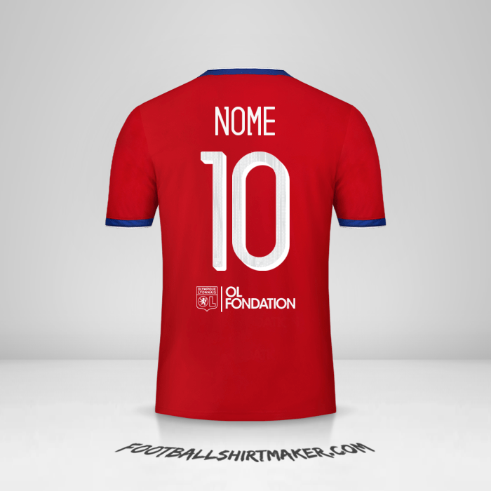 Maglia Olympique Lyon Cup 2019/20 Terza -  nome - 10