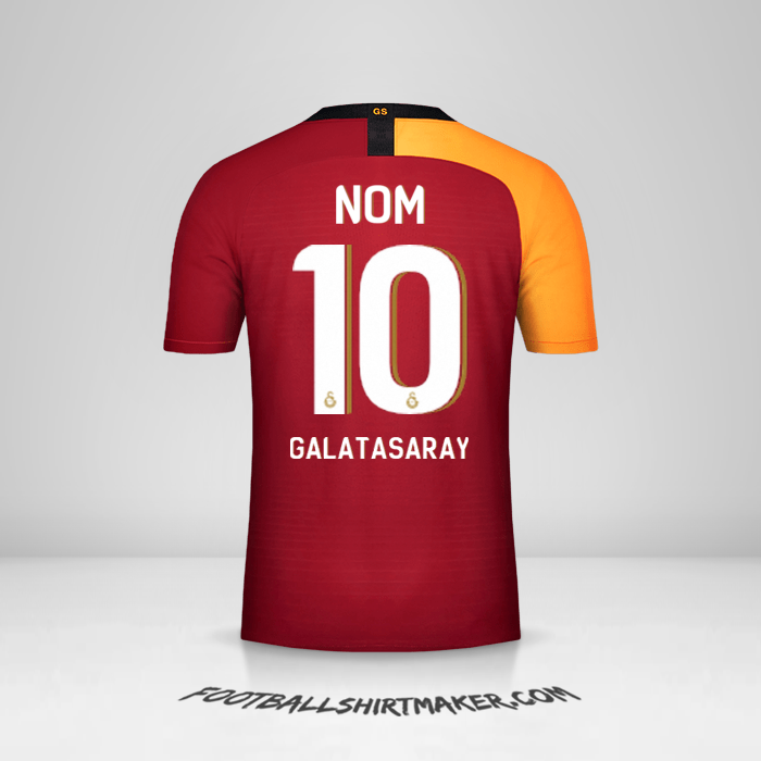 Maillot Galatasaray SK Cup 2019/20 -  nom - 10