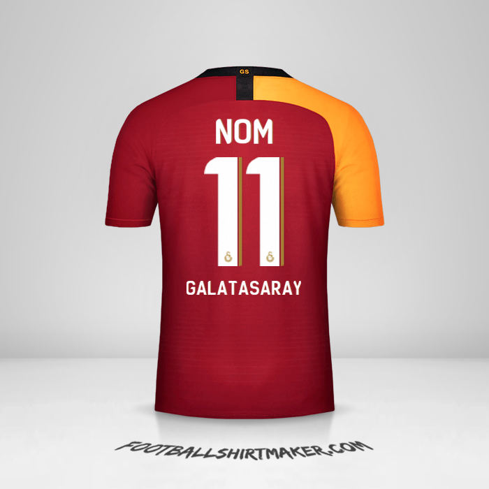Maillot Galatasaray SK Cup 2019/20 -  nom - 11