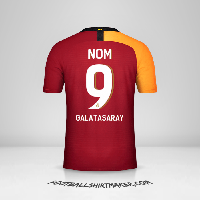 Maillot Galatasaray SK Cup 2019/20 -  nom - 9