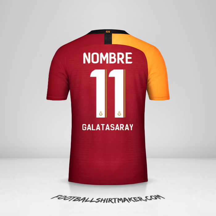 Jersey Galatasaray SK Cup 2019/20 -  nombre - 11