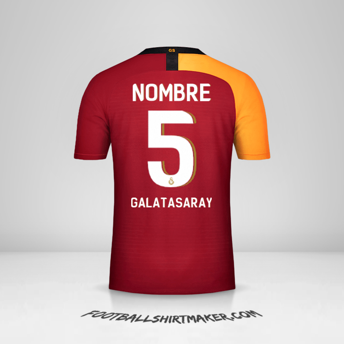 Jersey Galatasaray SK Cup 2019/20 -  nombre - 5