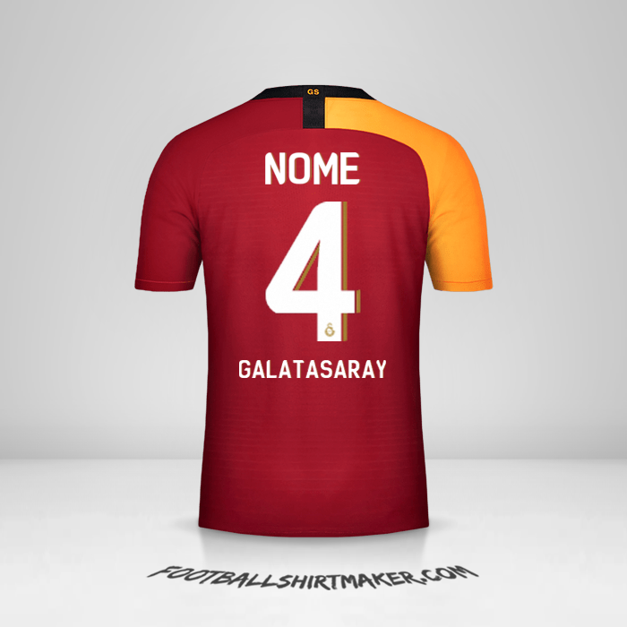 Maglia Galatasaray SK Cup 2019/20 -  nome - 4
