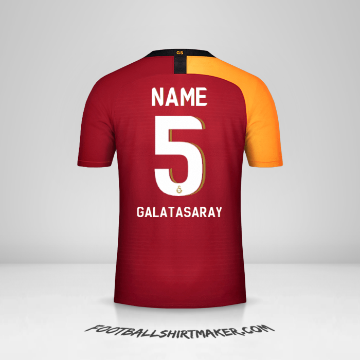 Jersey Galatasaray SK Cup 2019/20 -  name - 5