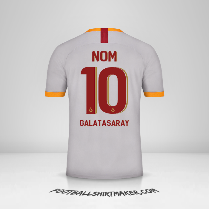 Maillot Galatasaray SK Cup 2019/20 Troisième -  nom - 10