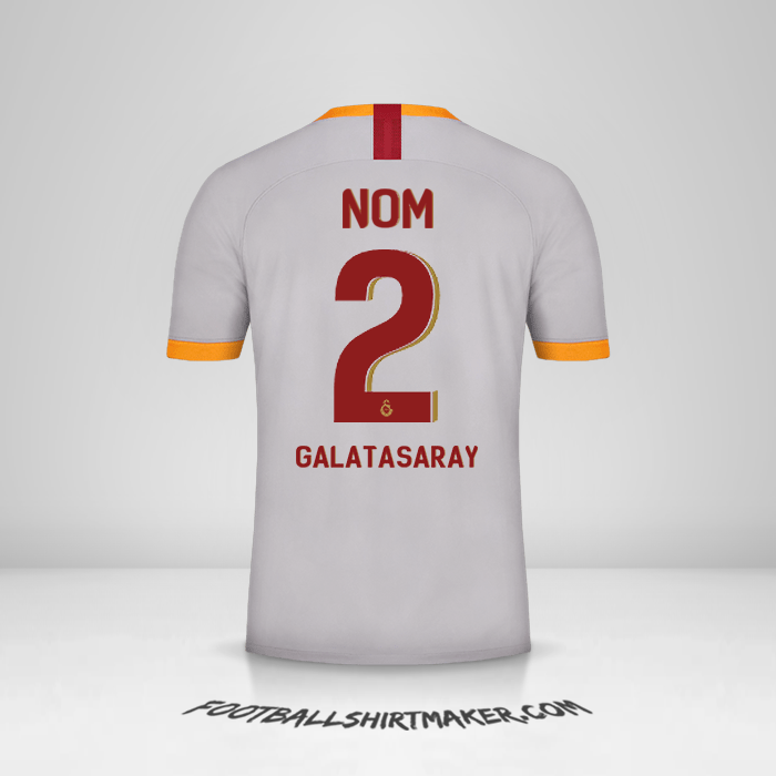 Maillot Galatasaray SK Cup 2019/20 Troisième -  nom - 2