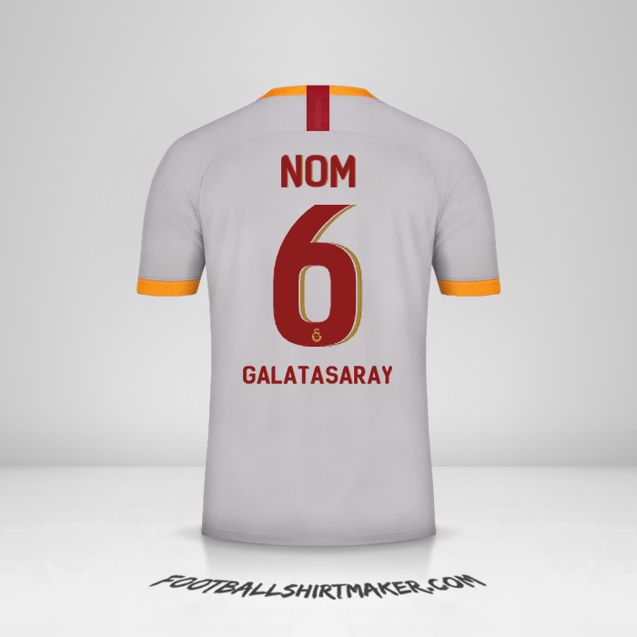 Maillot Galatasaray SK Cup 2019/20 Troisième -  nom - 6