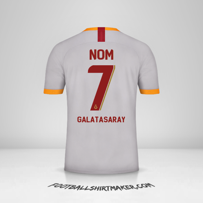 Maillot Galatasaray SK Cup 2019/20 Troisième -  nom - 7