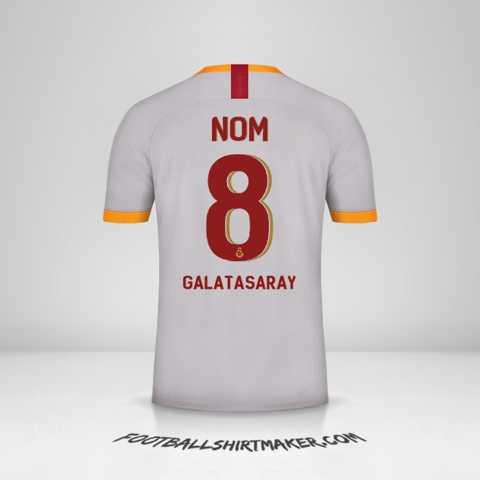 Maillot Galatasaray SK Cup 2019/20 Troisième -  nom - 8