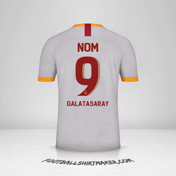 Maillot Galatasaray SK Cup 2019/20 Troisième -  nom - 9