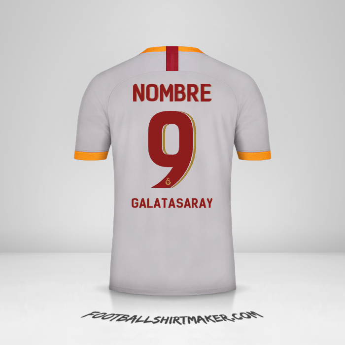 Camiseta Galatasaray SK Cup 2019/20 Tercera -  nombre - 9