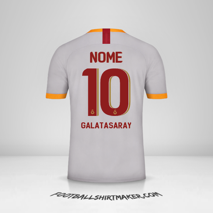 Camisa Galatasaray SK Cup 2019/20 Terceira -  nome - 10