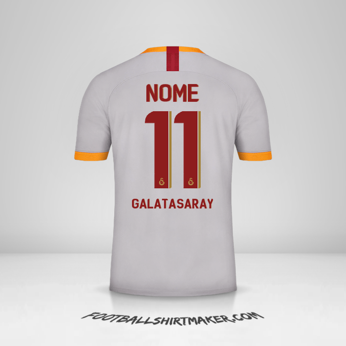 Maglia Galatasaray SK Cup 2019/20 Terza -  nome - 11
