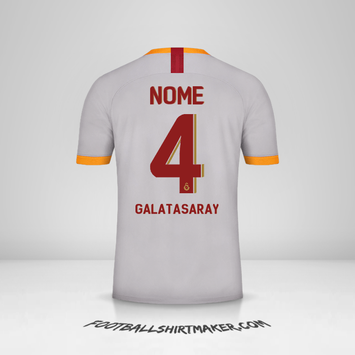 Maglia Galatasaray SK Cup 2019/20 Terza -  nome - 4