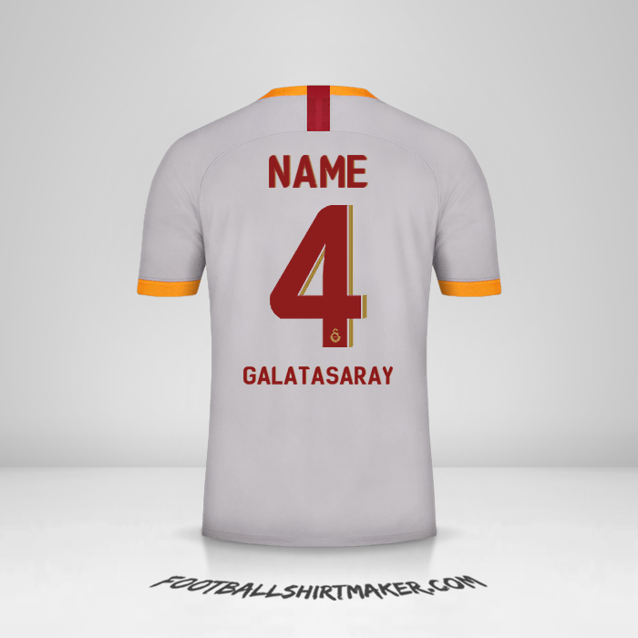 Shirt Galatasaray SK Cup 2019/20 Third -  name - 4
