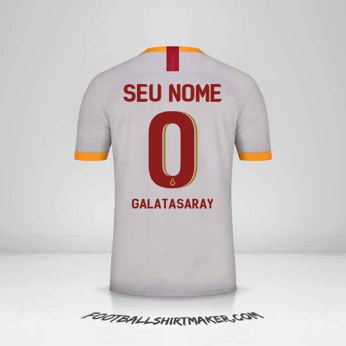 Camisa Galatasaray SK Cup 2019/20 III -  seu nome - 0