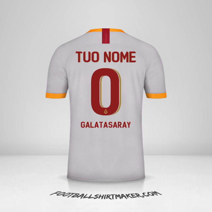 Maglia Galatasaray SK Cup 2019/20 III -  tuo nome - 0