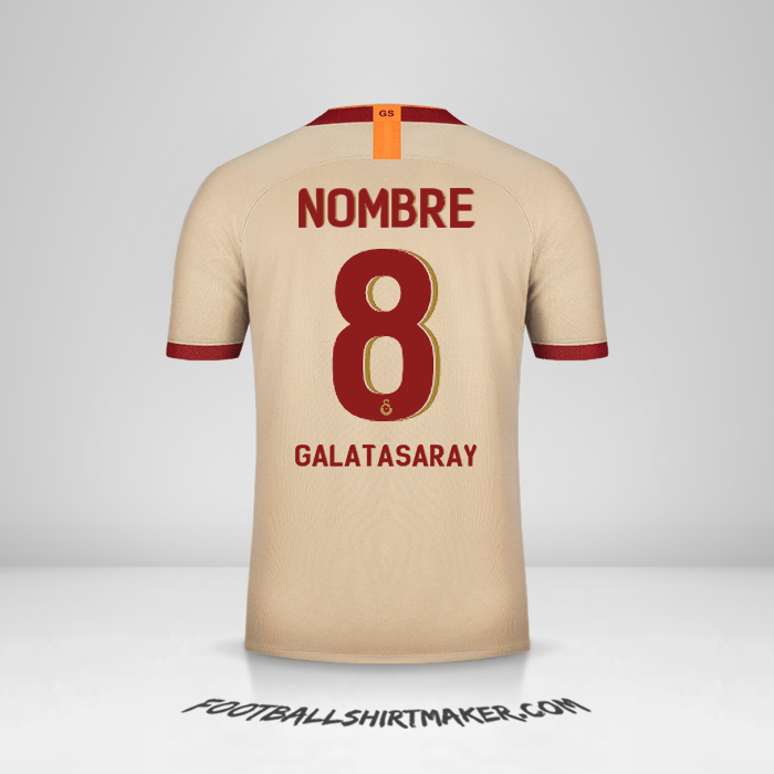 Camiseta Galatasaray SK Cup 2019/20 Visita -  nombre - 8