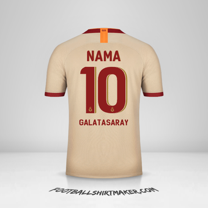 Jersey Galatasaray SK Cup 2019/20 Alternatif -  nama - 10