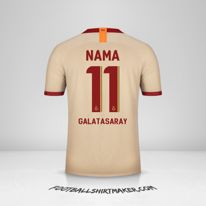 Jersey Galatasaray SK Cup 2019/20 Alternatif -  nama - 11