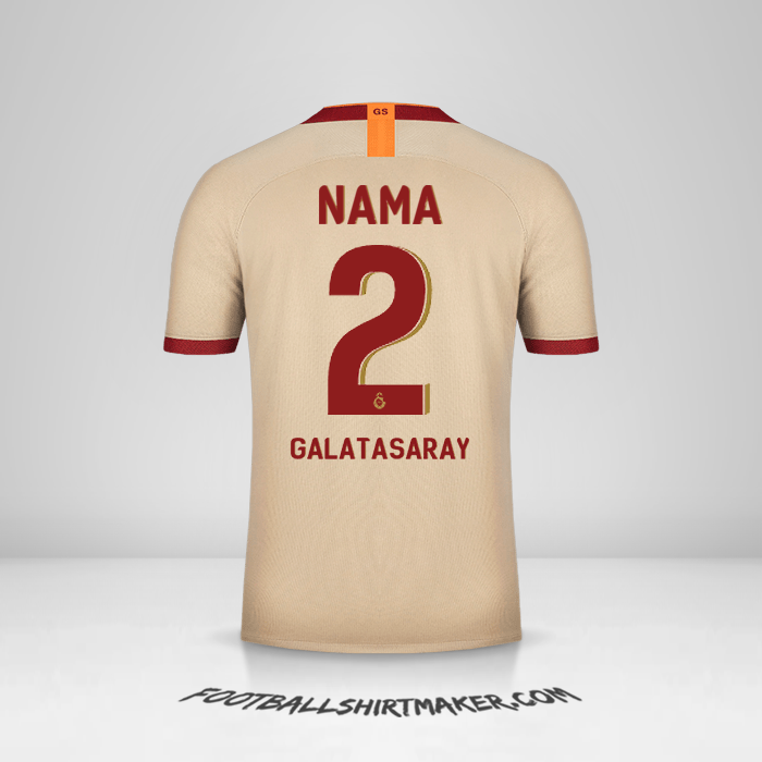 Jersey Galatasaray SK Cup 2019/20 Alternatif -  nama - 2