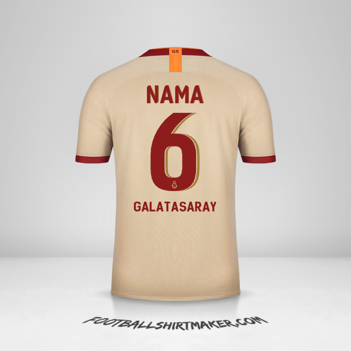 Jersey Galatasaray SK Cup 2019/20 Alternatif -  nama - 6