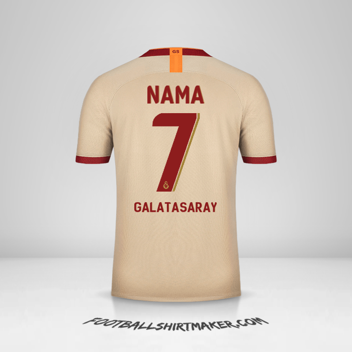Jersey Galatasaray SK Cup 2019/20 Alternatif -  nama - 7