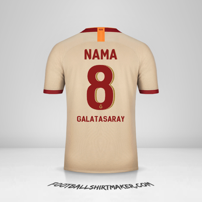 Jersey Galatasaray SK Cup 2019/20 Alternatif -  nama - 8