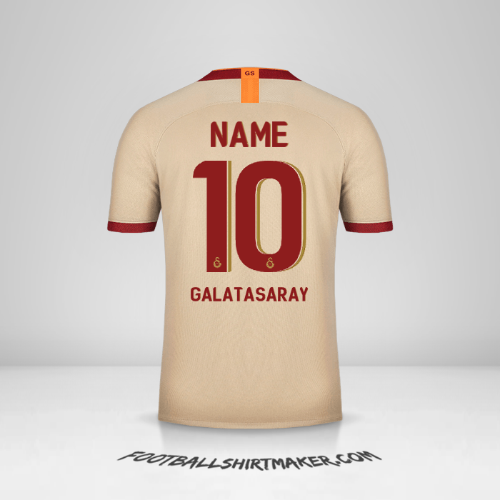 Shirt Galatasaray SK Cup 2019/20 Away -  name - 10