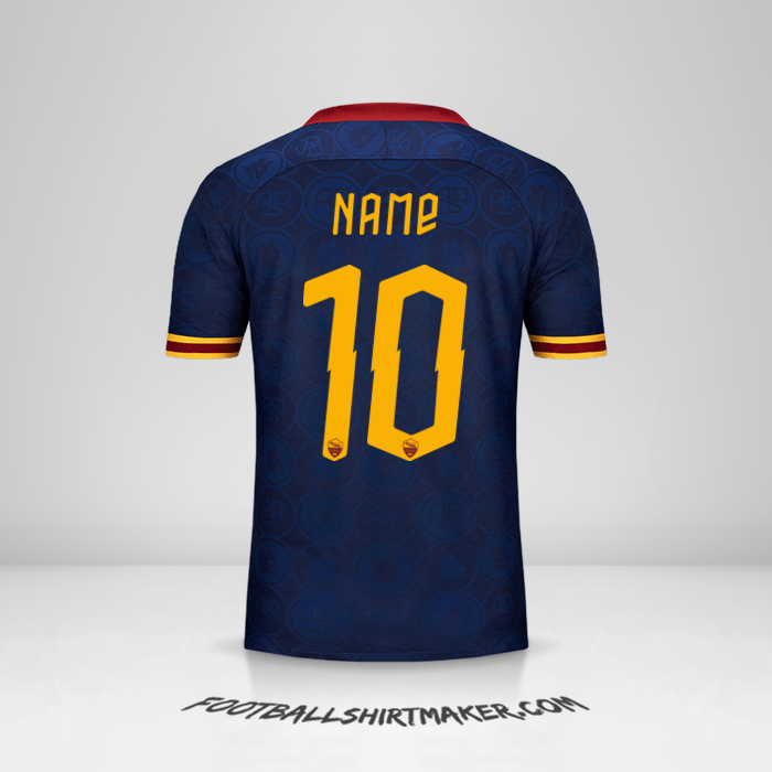 Trikot AS Roma Cup 2019/20 Dritte -  name - 10