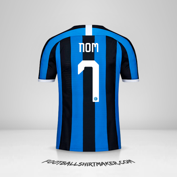 Maillot Inter Cup 2019/20 -  nom - 7