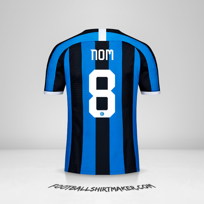 Maillot Inter Cup 2019/20 -  nom - 8