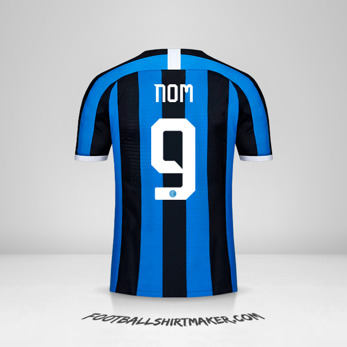 Maillot Inter Cup 2019/20 -  nom - 9