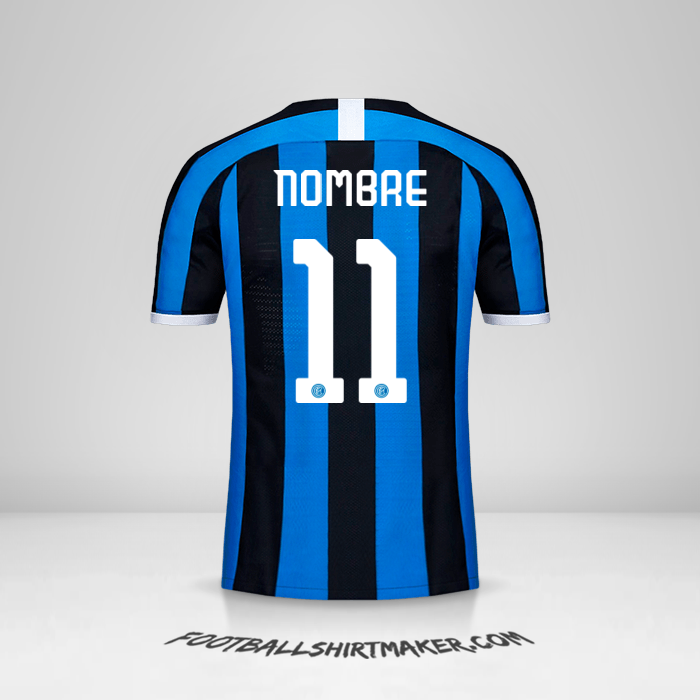 Jersey Inter Cup 2019/20 -  nombre - 11