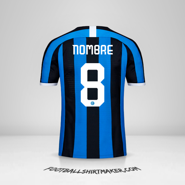 Camiseta Inter Cup 2019/20 -  nombre - 8