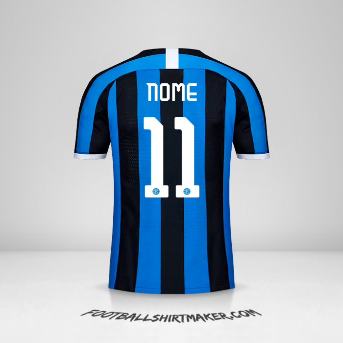 Camisola Inter Cup 2019/20 -  nome - 11
