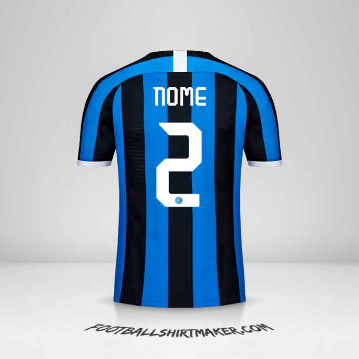 Maglia Inter Cup 2019/20 -  nome - 2