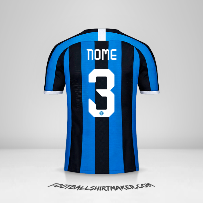 Maglia Inter Cup 2019/20 -  nome - 3