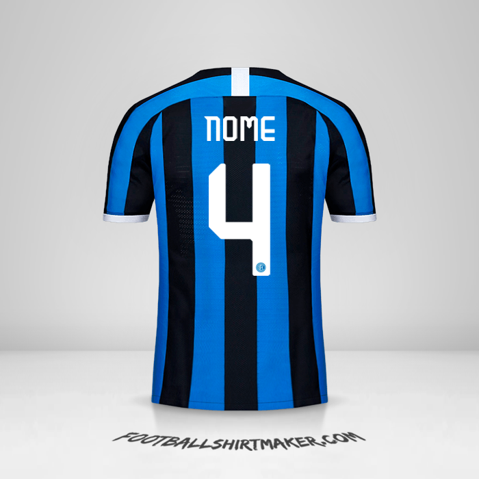 Maglia Inter Cup 2019/20 -  nome - 4