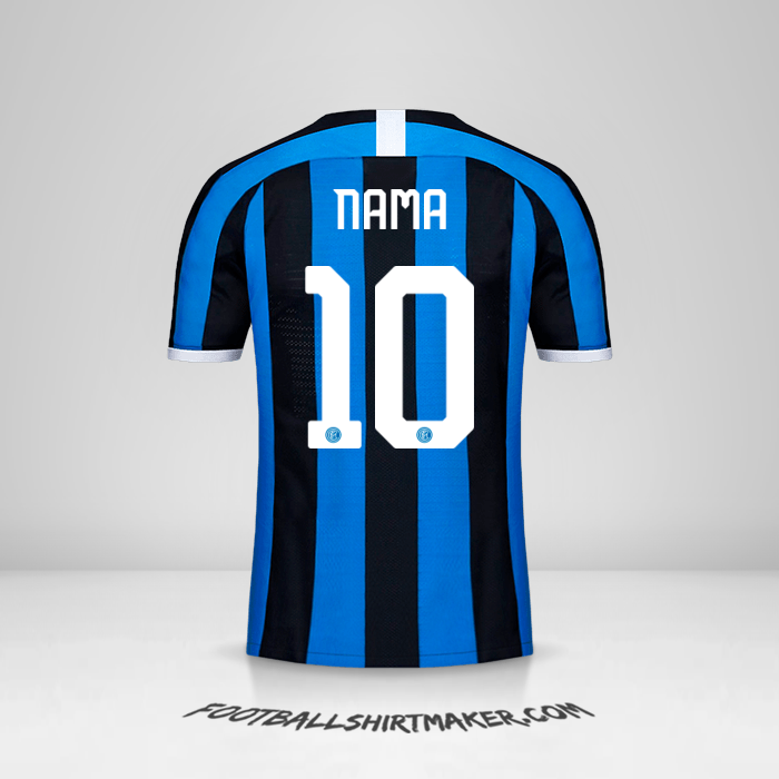 Jersey Inter Cup 2019/20 -  nama - 10