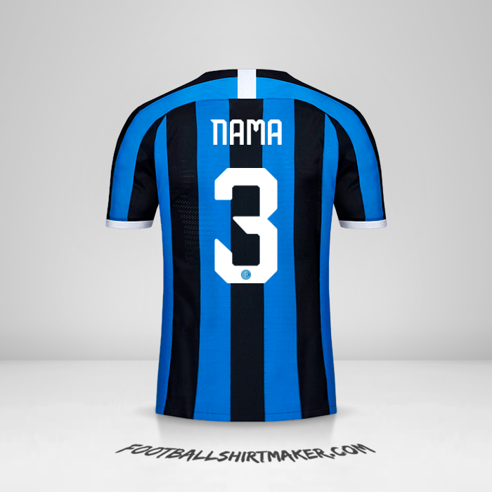 Jersey Inter Cup 2019/20 -  nama - 3