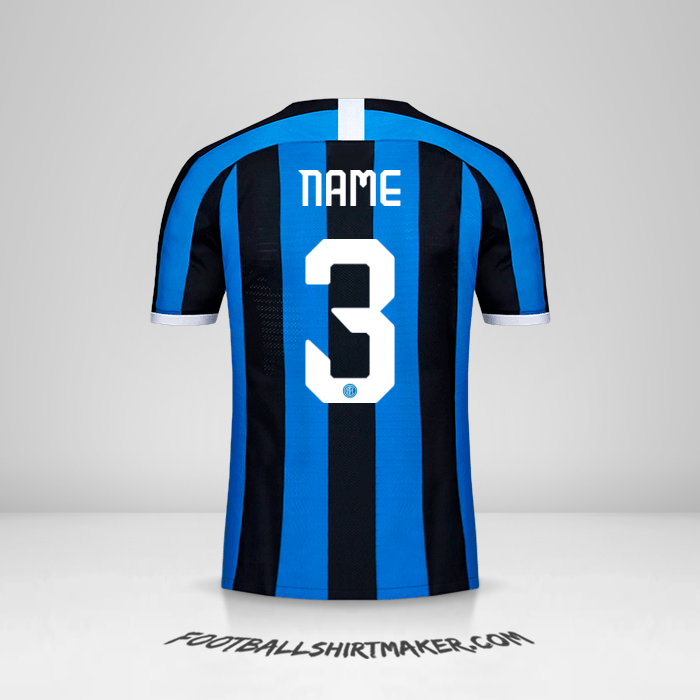 Jersey Inter Cup 2019/20 -  name - 3