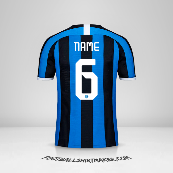Shirt Inter Cup 2019/20 -  name - 6